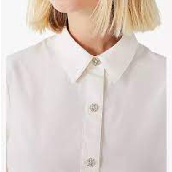 Kate Spade Taffeta Cosmo Shirt, 10 - Picture 6 of 13